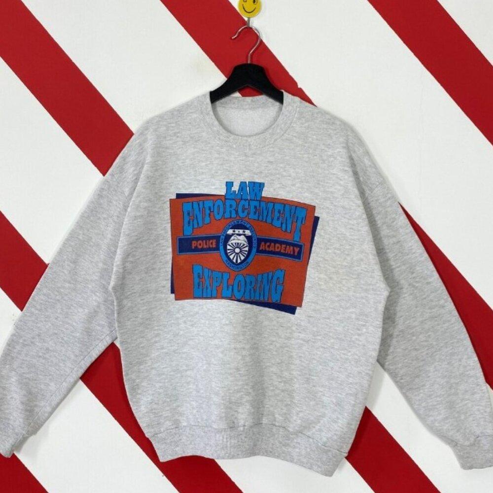 Police Academy Sweatshirt Police Crewneck Police Tactical Unit